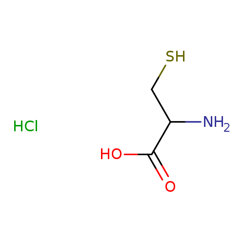 NC(C(=O)O)CS.Cl