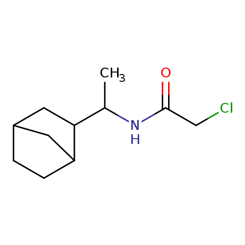 ClCC(=O)NC(C1CC2CC1CC2)C