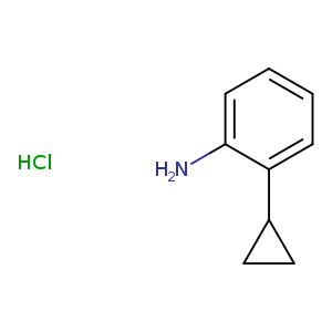 Nc1ccccc1C1CC1.Cl