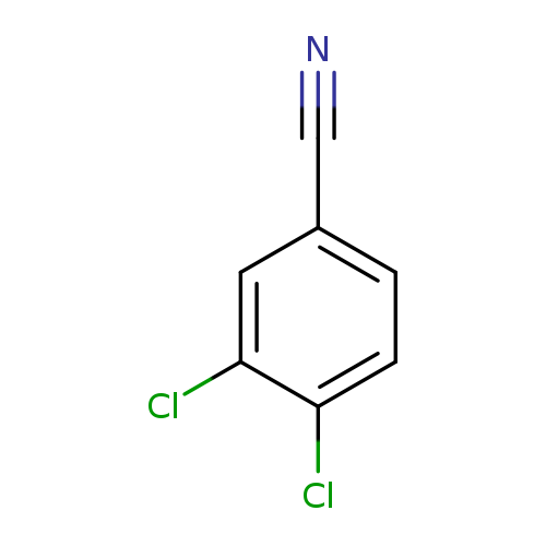 N#Cc1ccc(c(c1)Cl)Cl