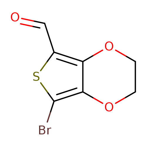 O=Cc1sc(c2c1OCCO2)Br