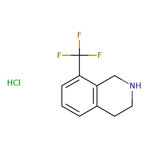 FC(c1cccc2c1CNCC2)(F)F.Cl