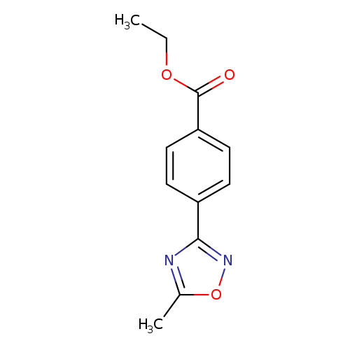 CCOC(=O)c1ccc(cc1)c1noc(n1)C