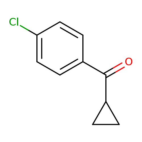 O=C(c1ccc(cc1)Cl)C1CC1