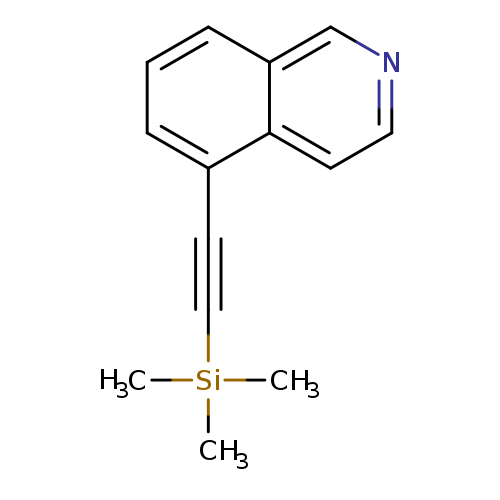 C[Si](C#Cc1cccc2c1ccnc2)(C)C