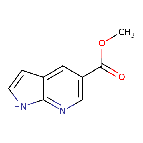 COC(=O)c1cnc2c(c1)cc[nH]2