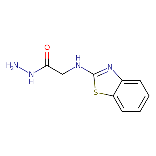 NNC(=O)CNc1nc2c(s1)cccc2