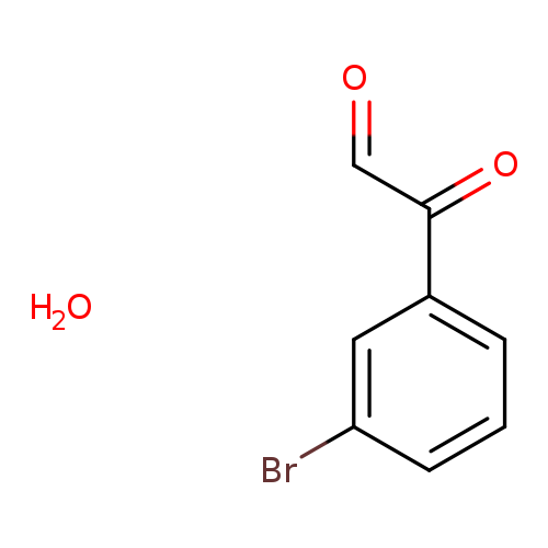 O=CC(=O)c1cccc(c1)Br.O