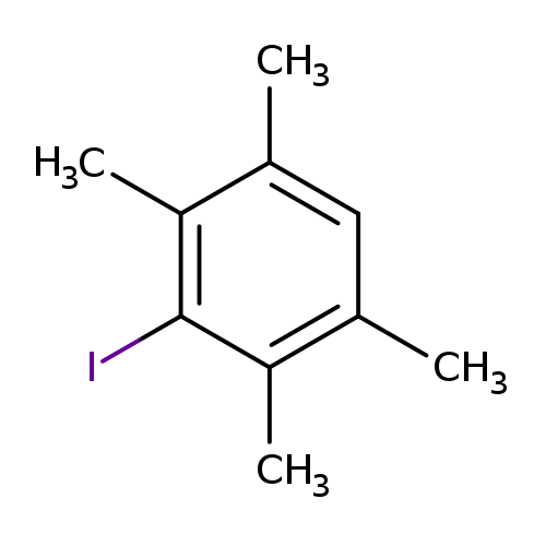 Cc1cc(C)c(c(c1C)I)C