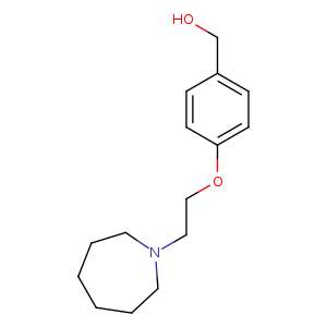 OCc1ccc(cc1)OCCN1CCCCCC1