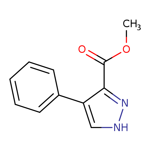 COC(=O)c1n[nH]cc1c1ccccc1