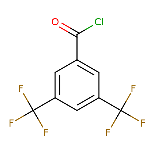 ClC(=O)c1cc(cc(c1)C(F)(F)F)C(F)(F)F