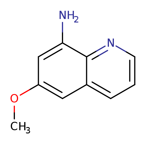 COc1cc(N)c2c(c1)cccn2