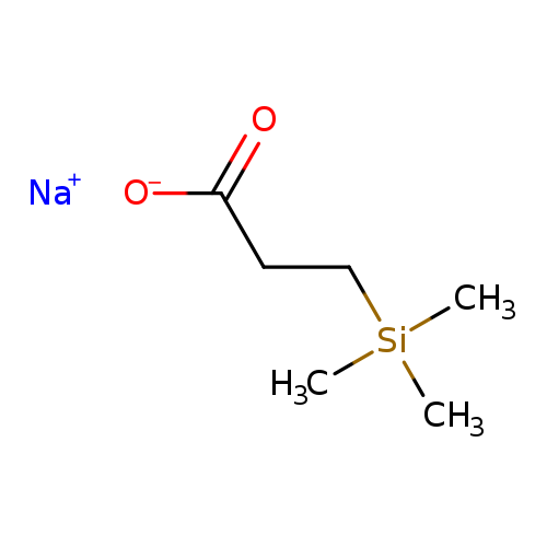 [O-]C(=O)CC[Si](C)(C)C.[Na+]