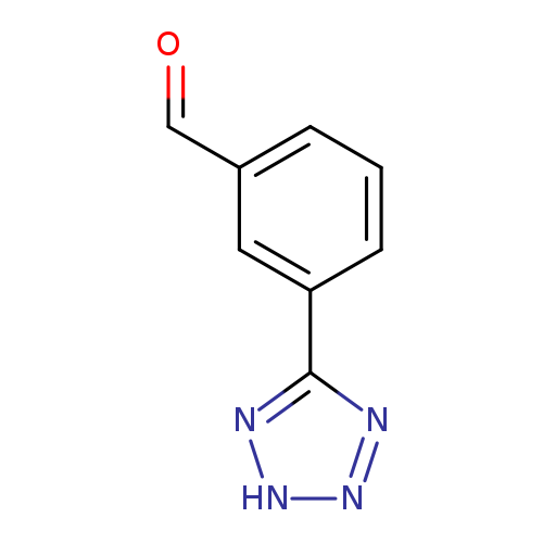 O=Cc1cccc(c1)c1n[nH]nn1