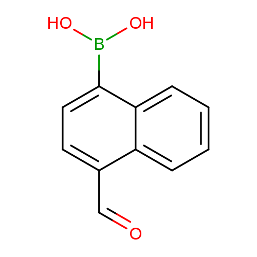 O=Cc1ccc(c2c1cccc2)B(O)O