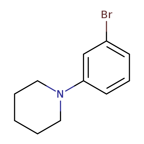 Brc1cccc(c1)N1CCCCC1