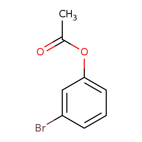 CC(=O)Oc1cccc(c1)Br
