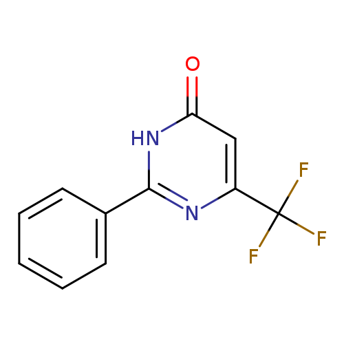 O=c1cc(nc([nH]1)c1ccccc1)C(F)(F)F