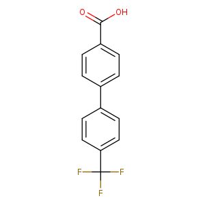 OC(=O)c1ccc(cc1)c1ccc(cc1)C(F)(F)F