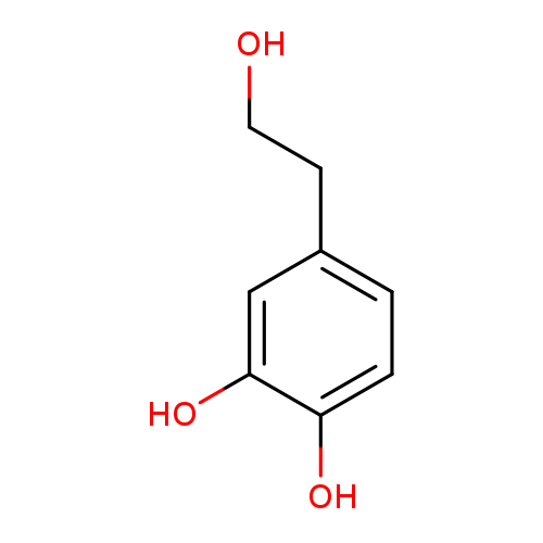 OCCc1ccc(c(c1)O)O