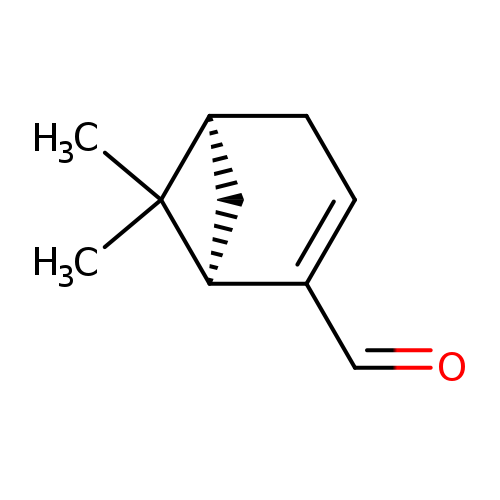 O=CC1=CC[C@H]2C[C@@H]1C2(C)C