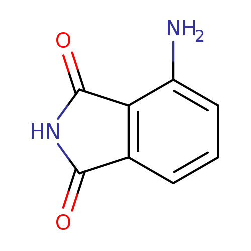 O=C1NC(=O)c2c1c(N)ccc2