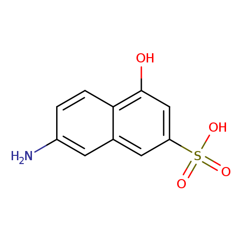 Nc1ccc2c(c1)cc(cc2O)S(=O)(=O)O