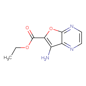 CCOC(=O)c1oc2c(c1N)nccn2