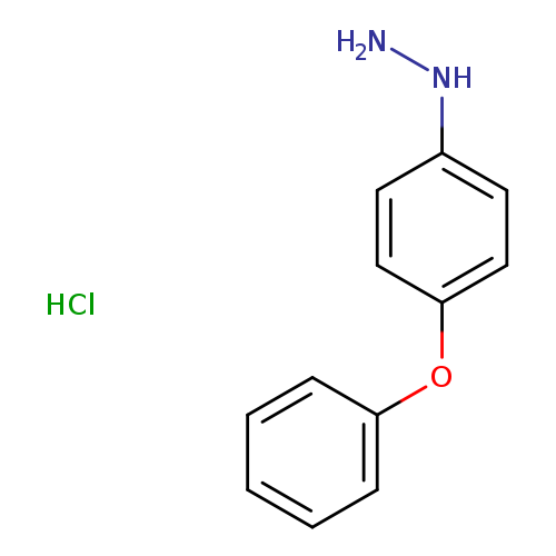 NNc1ccc(cc1)Oc1ccccc1.Cl