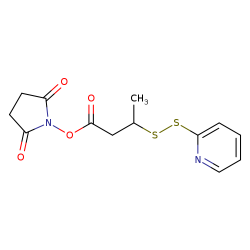 O=C(ON1C(=O)CCC1=O)CC(SSc1ccccn1)C