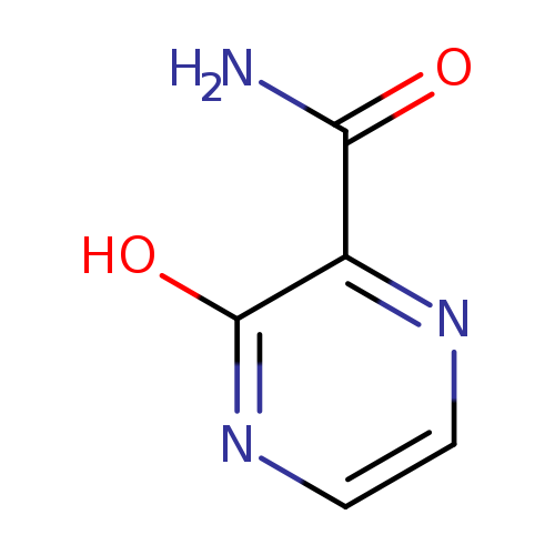 NC(=O)c1nccnc1O