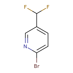 Brc1ccc(cn1)C(F)F