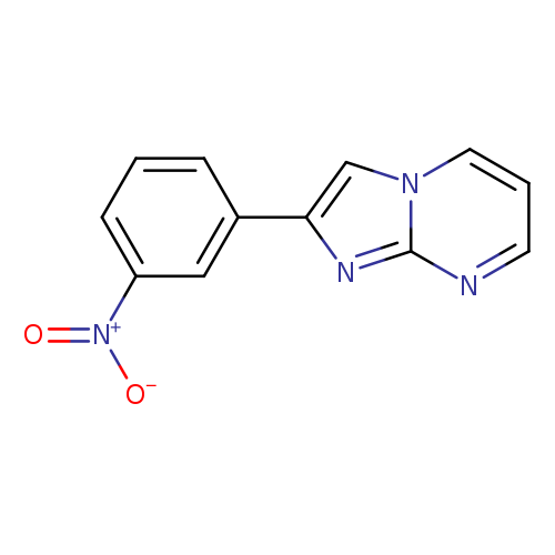 [O-][N+](=O)c1cccc(c1)c1cn2c(n1)nccc2