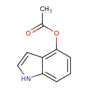 CC(=O)Oc1cccc2c1cc[nH]2