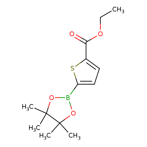 CCOC(=O)c1ccc(s1)B1OC(C(O1)(C)C)(C)C