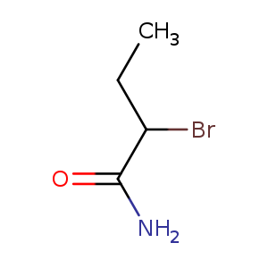 CCC(C(=O)N)Br