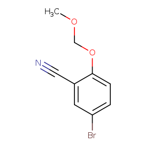 COCOc1ccc(cc1C#N)Br