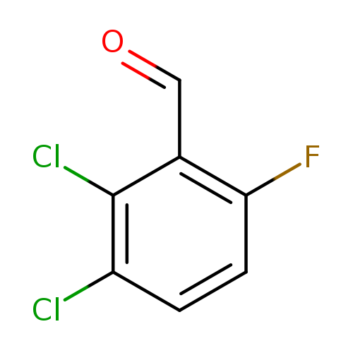 O=Cc1c(F)ccc(c1Cl)Cl