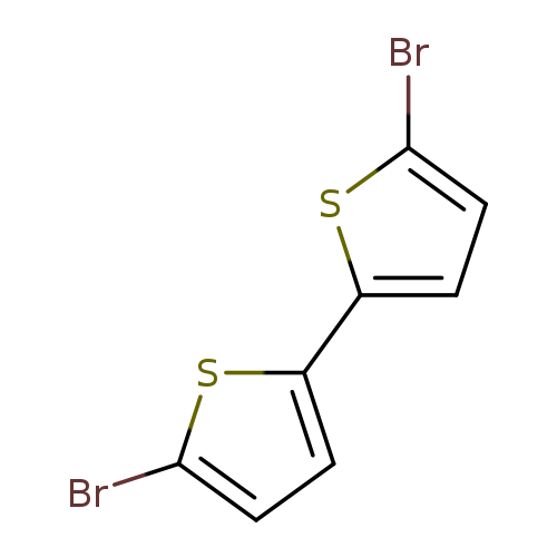 Brc1ccc(s1)c1ccc(s1)Br