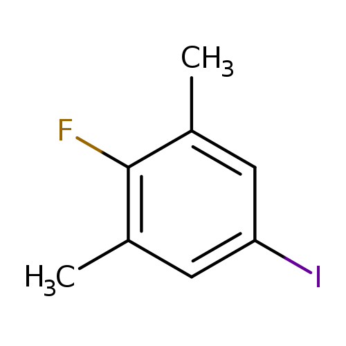 Ic1cc(C)c(c(c1)C)F