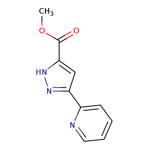 COC(=O)c1[nH]nc(c1)c1ccccn1