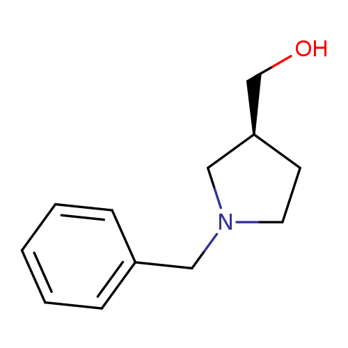 OC[C@H]1CCN(C1)Cc1ccccc1