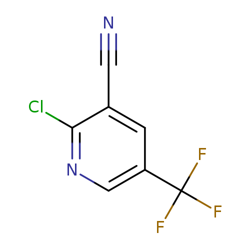 N#Cc1cc(cnc1Cl)C(F)(F)F