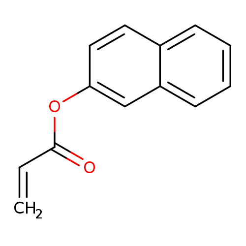 C=CC(=O)Oc1ccc2c(c1)cccc2