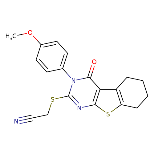 N#CCSc1nc2sc3c(c2c(=O)n1c1ccc(cc1)OC)CCCC3