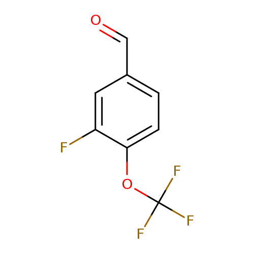 O=Cc1ccc(c(c1)F)OC(F)(F)F