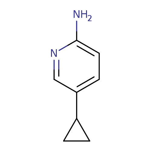 Nc1ccc(cn1)C1CC1