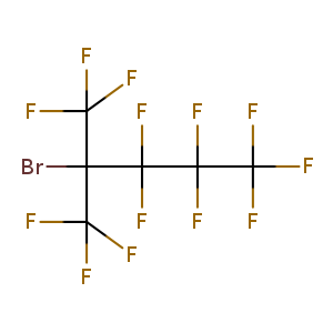 FC(C(C(C(C(F)(F)F)(C(F)(F)F)Br)(F)F)(F)F)(F)F