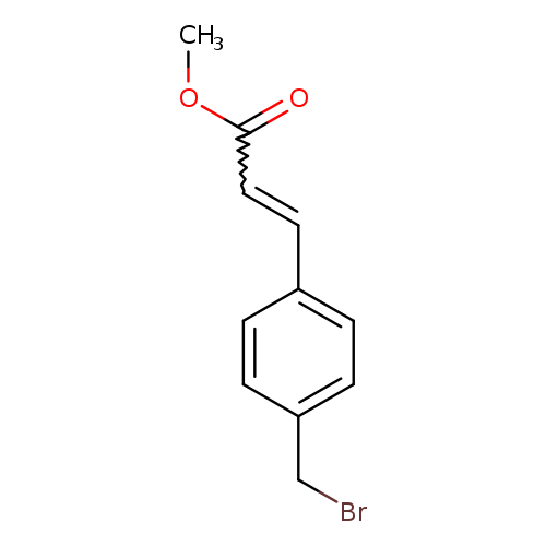 BrCc1ccc(cc1)C=CC(=O)OC